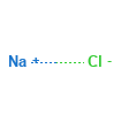Sodium Chloride — Strukturformel