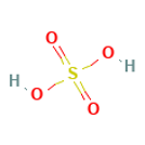 Sulfuric Acid — Formule développée