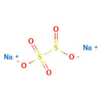 Sodium Metabisulfite — Strukturformel
