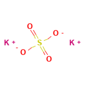 Potassium Sulfate — الصيغة البنائية