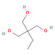 Trimethylolpropane — 構造式