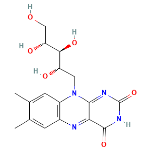 Riboflavin — Structure