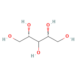 Xylitol — Formule développée