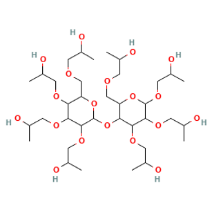 Hydroxyethyl Cellulose — الصيغة البنائية