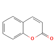 Coumarin — Formule développée