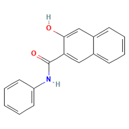 Naphthol AS — الصيغة البنائية