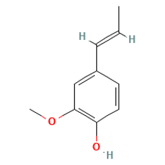 Isoeugenol — Structure