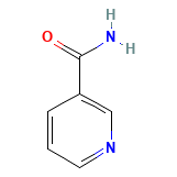 Nicotinamide — Структурная формула