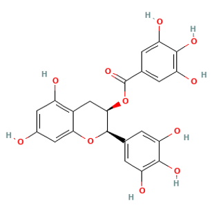 Epigallocatechin Gallate — Structure
